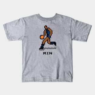 8-Bit Basketball - Minnesota Kids T-Shirt